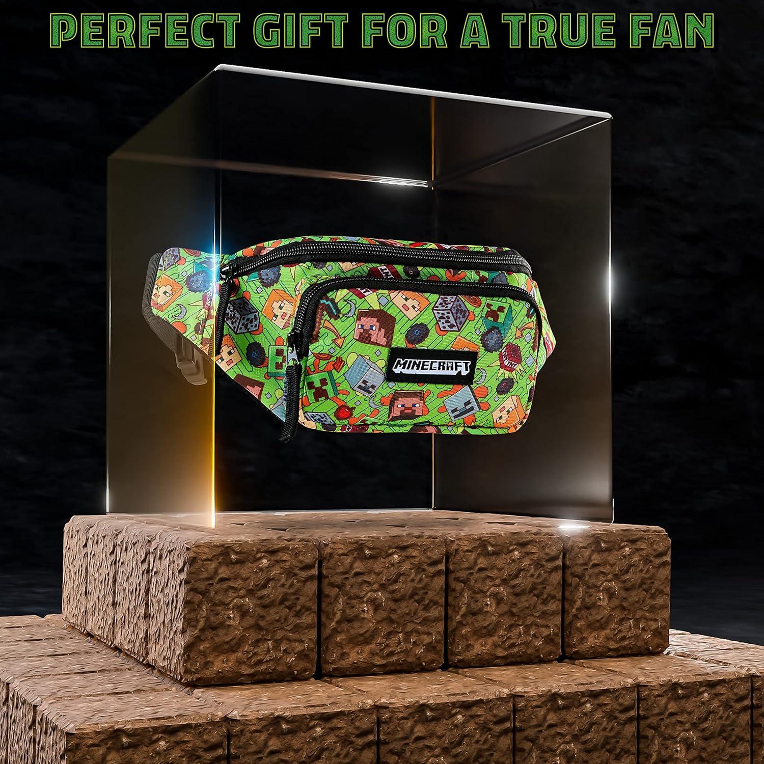 Mochila de Cintura Minecraft para Niños con Correa Ajustable