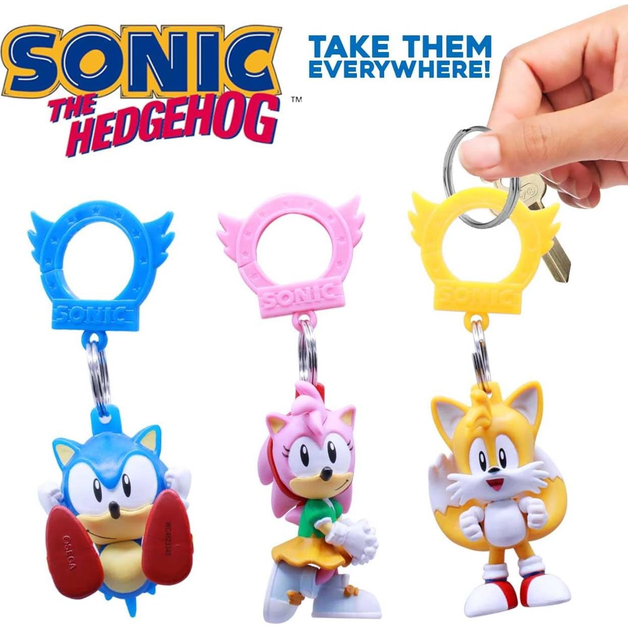 Colgantes de Mochila Sonic The Hedgehog Just Toys Serie 5