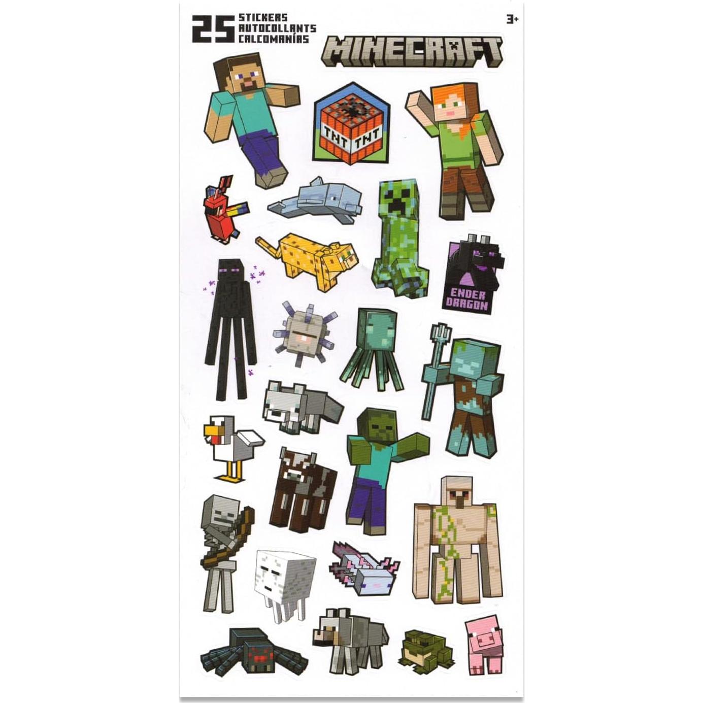 Juego de Pintura Minecraft para Niños - Set de Arte 3 Lienzos