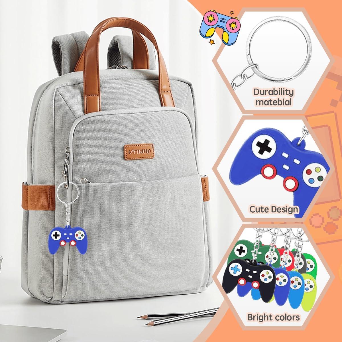 24 Llavero Mini Controlador de Juego EAEDMY - 8 Colores