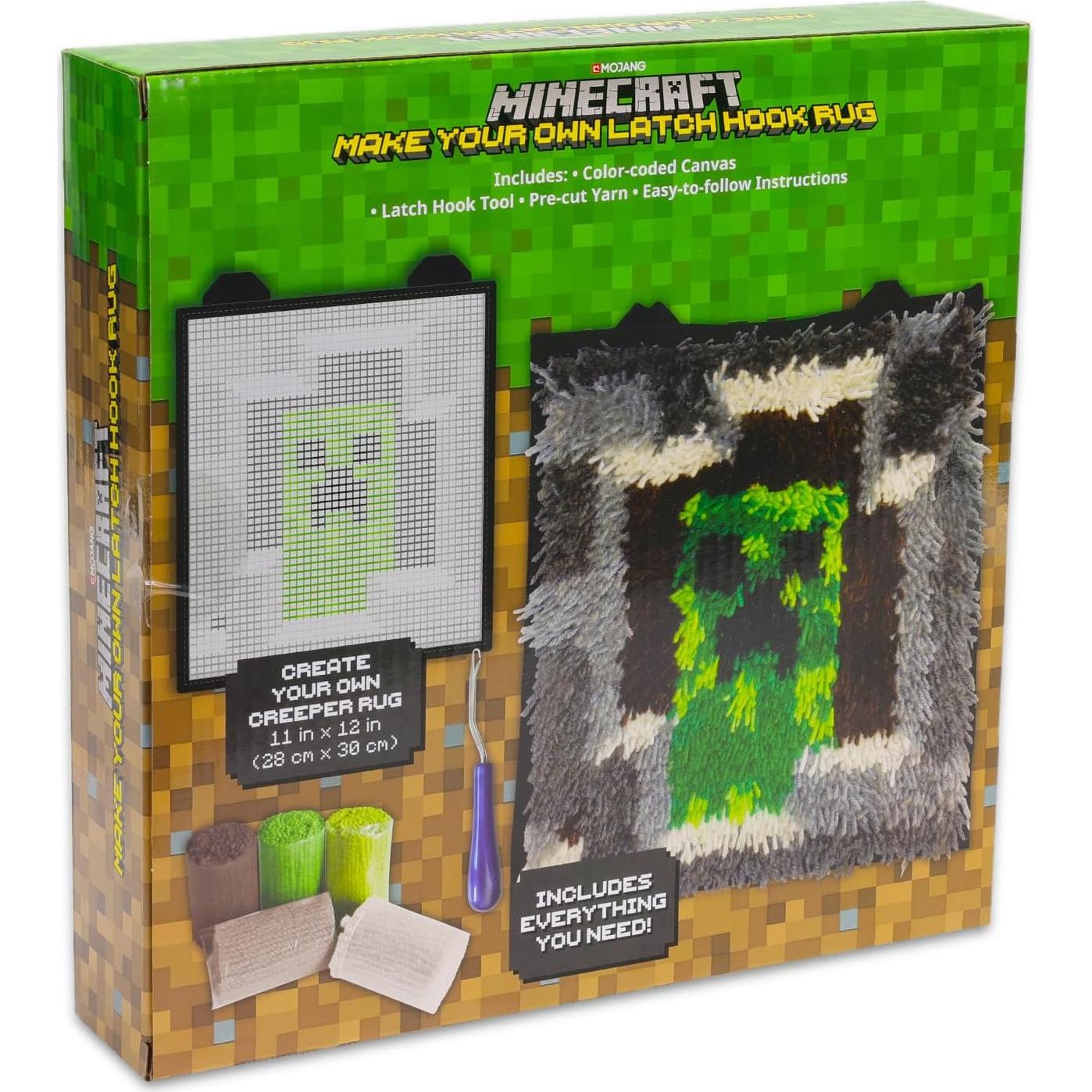 Kit de Manualidades Minecraft - Alfombra Mini Creeper DIY