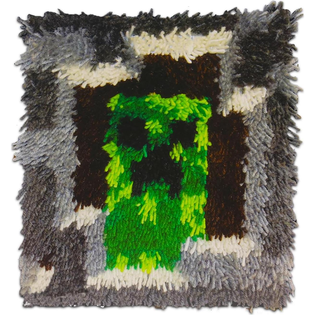 Kit de Manualidades Minecraft - Alfombra Mini Creeper DIY