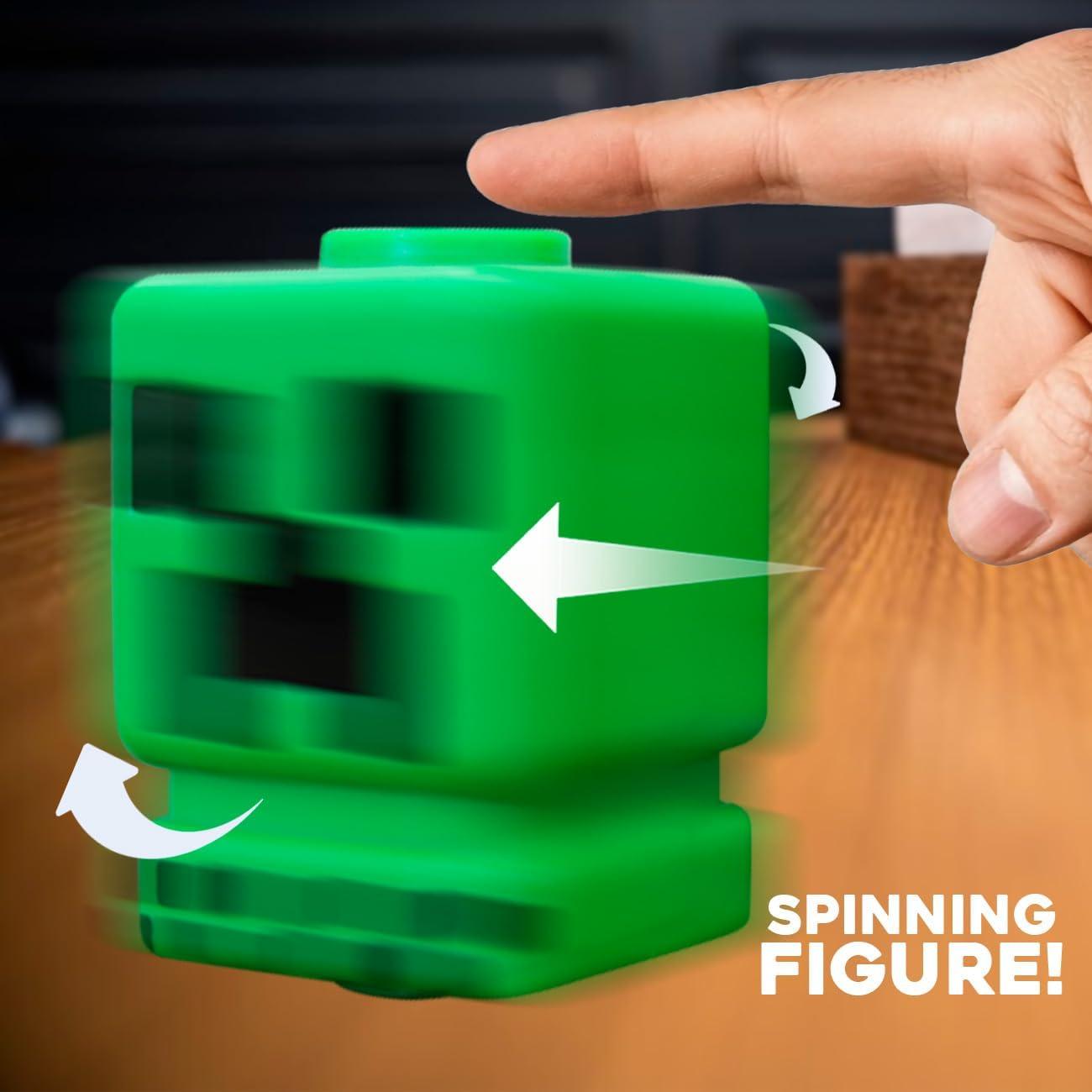 Fidget Spinner Mega Minecraft Creeper Just Toys 10.16 cm