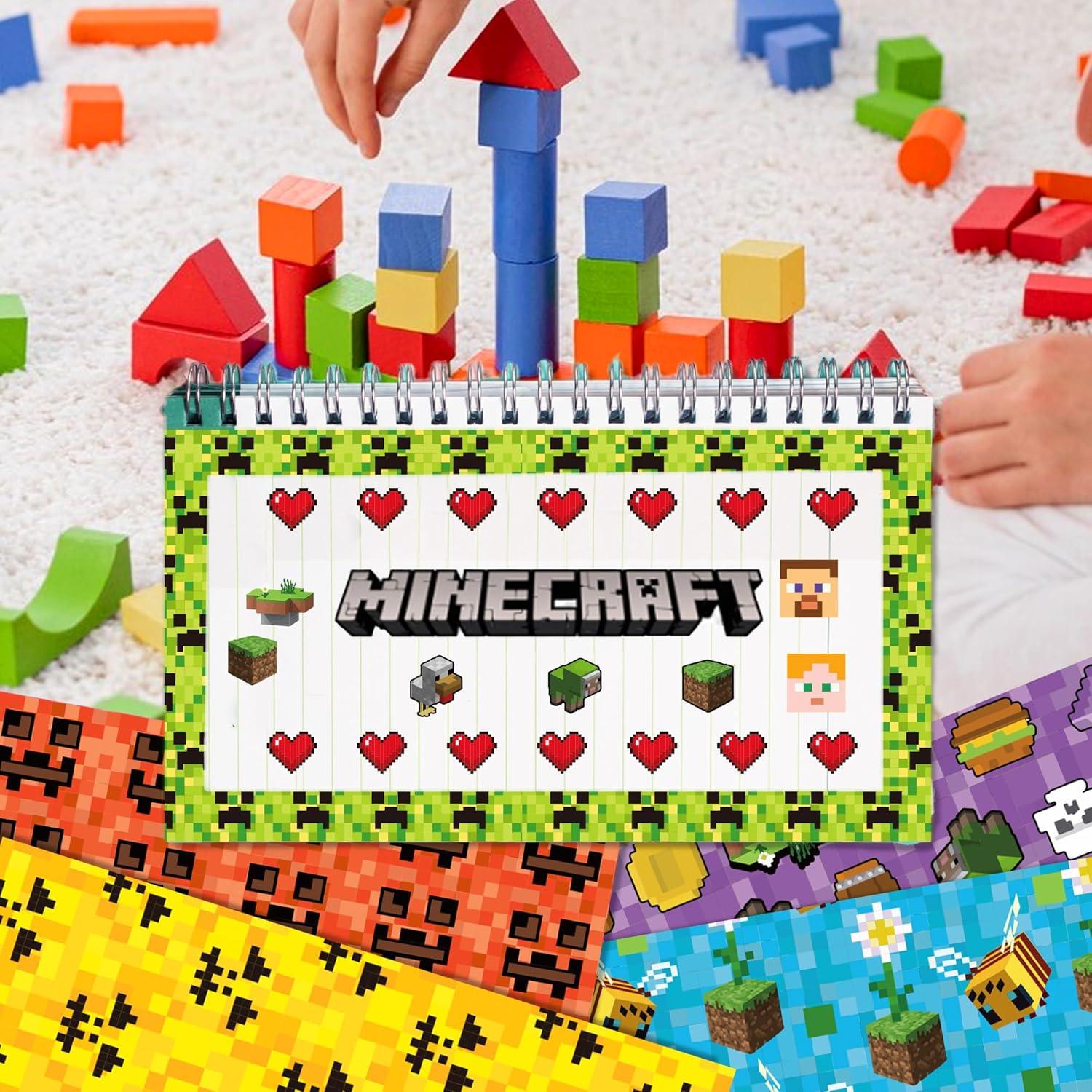 24 Hojas de Papel de Scrapbook Pixel SJJCHU 30x30 cm