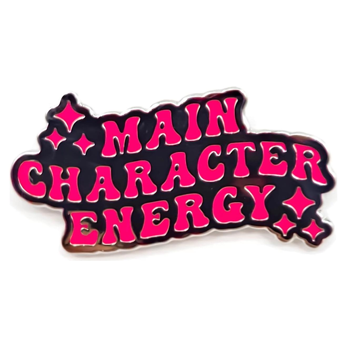 Pin de Esmalte Energía Personaje Principal - 2.79 cm - SKYFENGCN