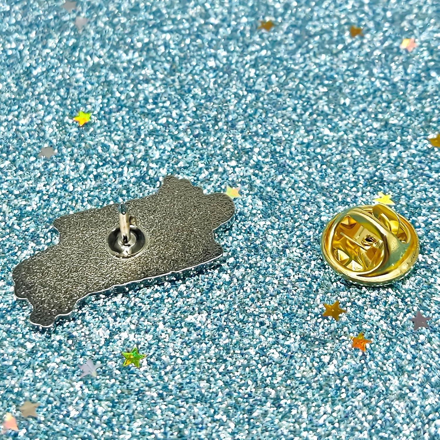 Pin de Esmalte Energía Personaje Principal - 2.79 cm - SKYFENGCN