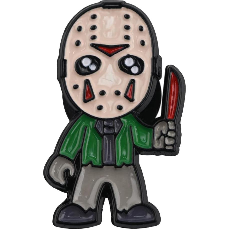 Pins de Esmalte de Personajes de Terror - 8 Estilos