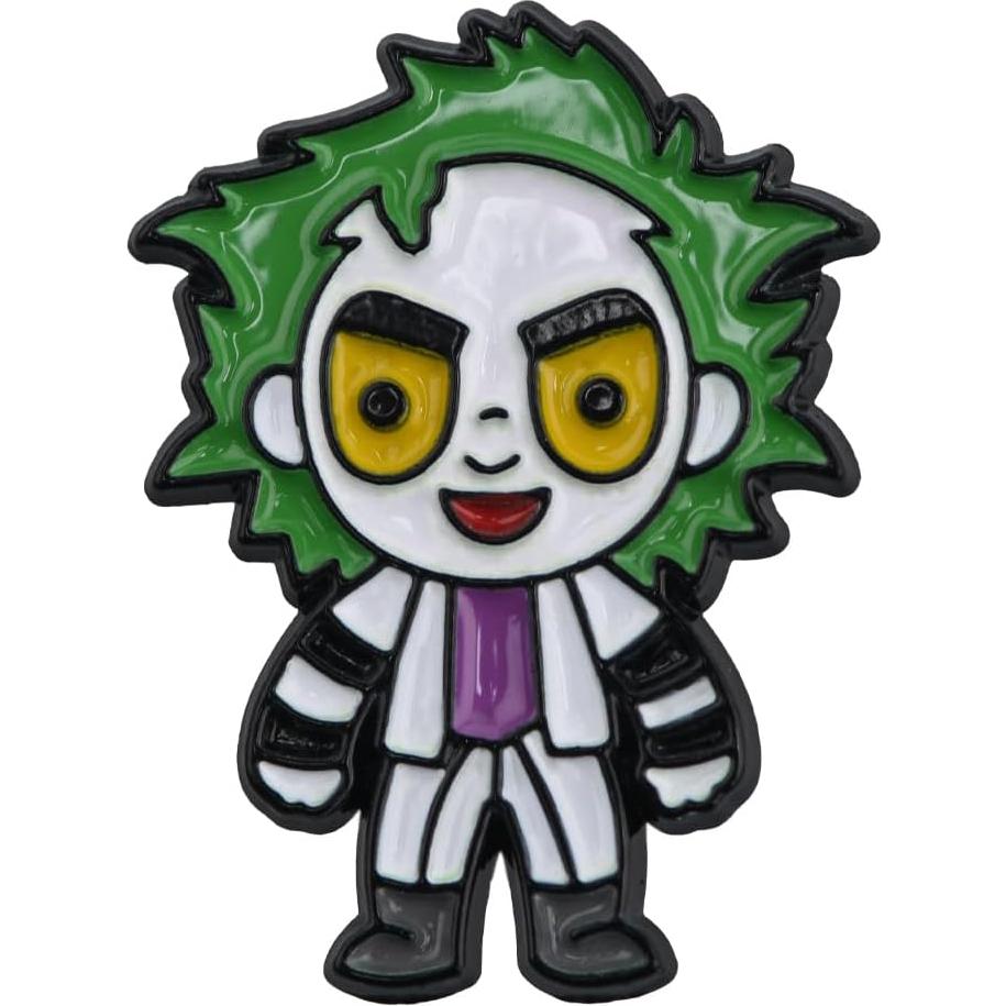 Pins de Esmalte de Personajes de Terror - 8 Estilos