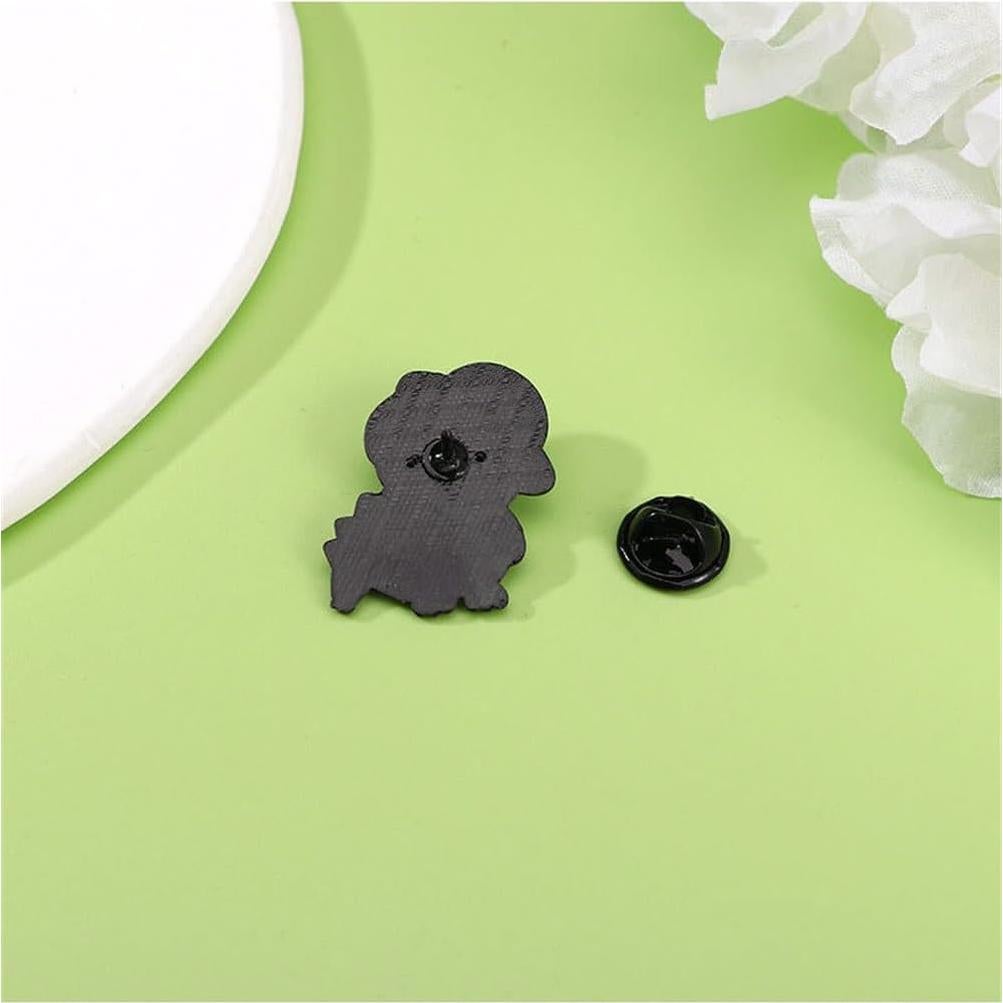 Juego de 4 Pines de Esmalte de Dinosaurios Lindos - Accesorios