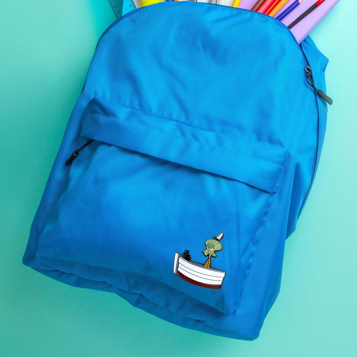 Pin Coleccionable Squidward en el Trabajo - 4.45 cm - Zen Monkey