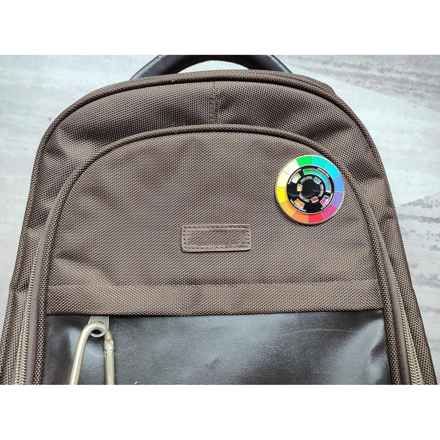 Pin de Esmalte Rueda de Color Langjitianya 5.08cm