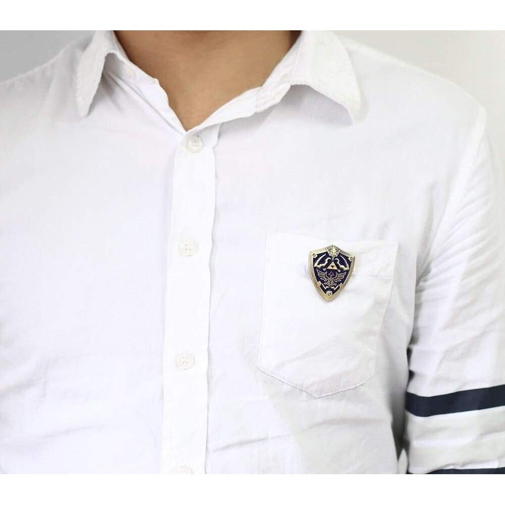 Pin del Escudo Hyliano Armear - Broche Azul 3.81 cm