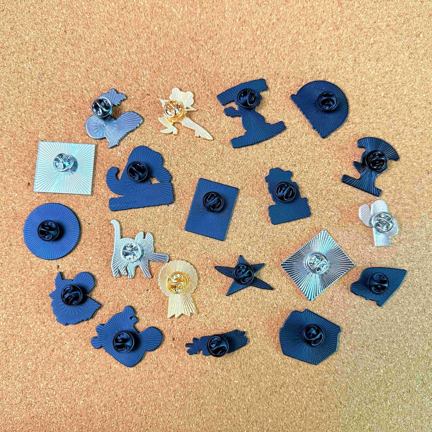 Conjunto de 20 Pines de Esmalte Divertidos SOWPOPY