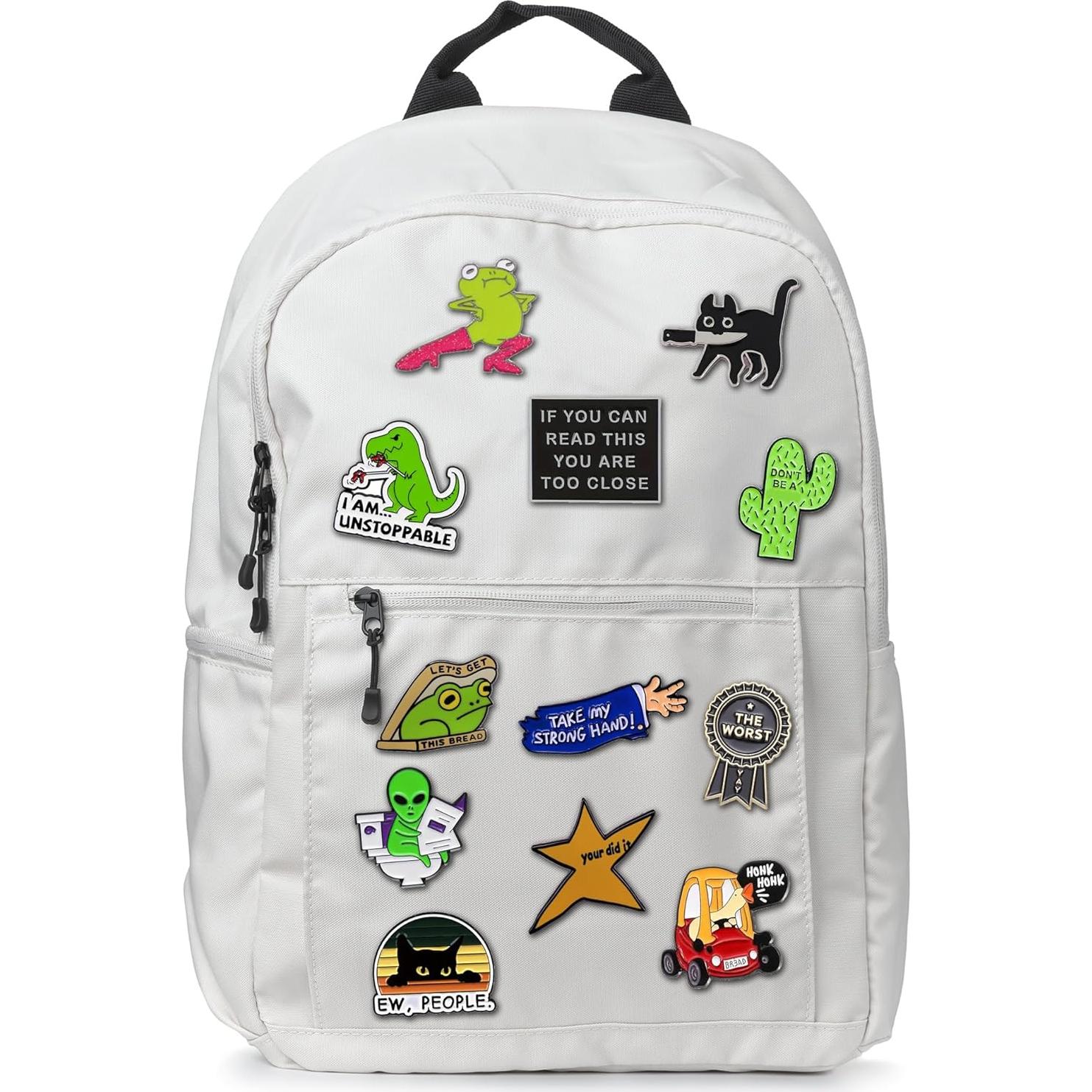 Conjunto de 20 Pines de Esmalte Divertidos SOWPOPY