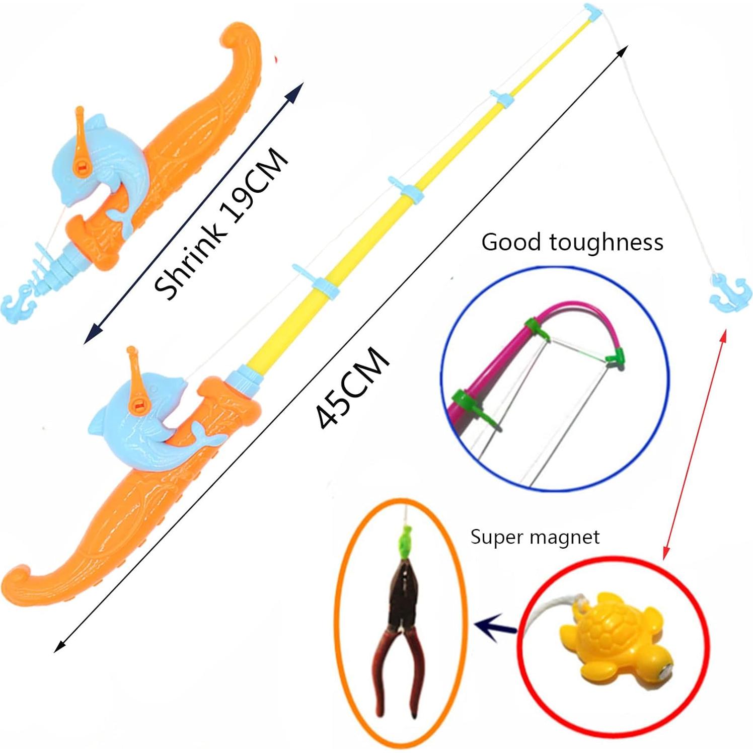Juego de Pesca Magnético Brillianceice 3 Piezas 50 cm