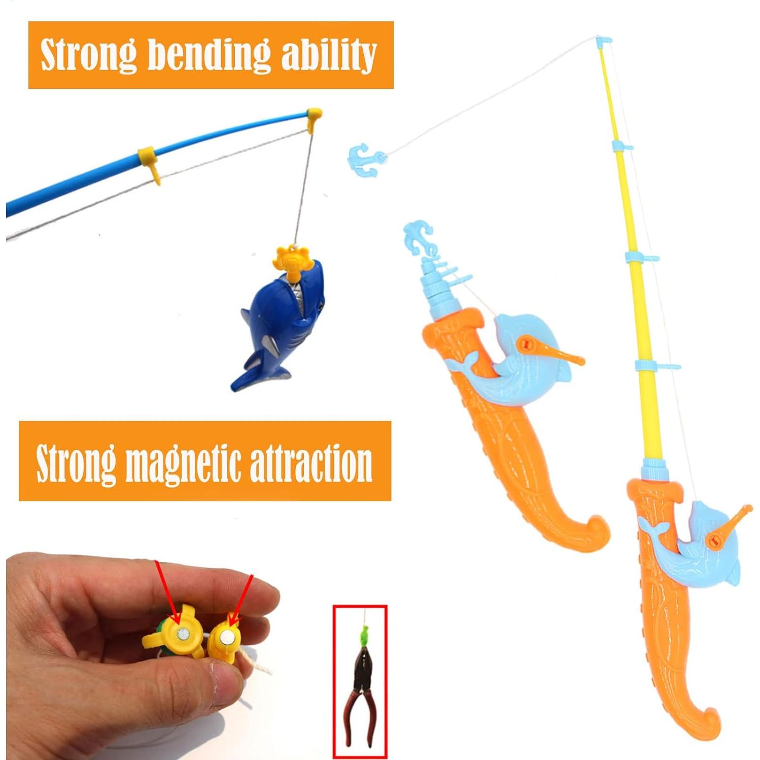 Juego de Pesca Magnético Brillianceice 3 Piezas 50 cm