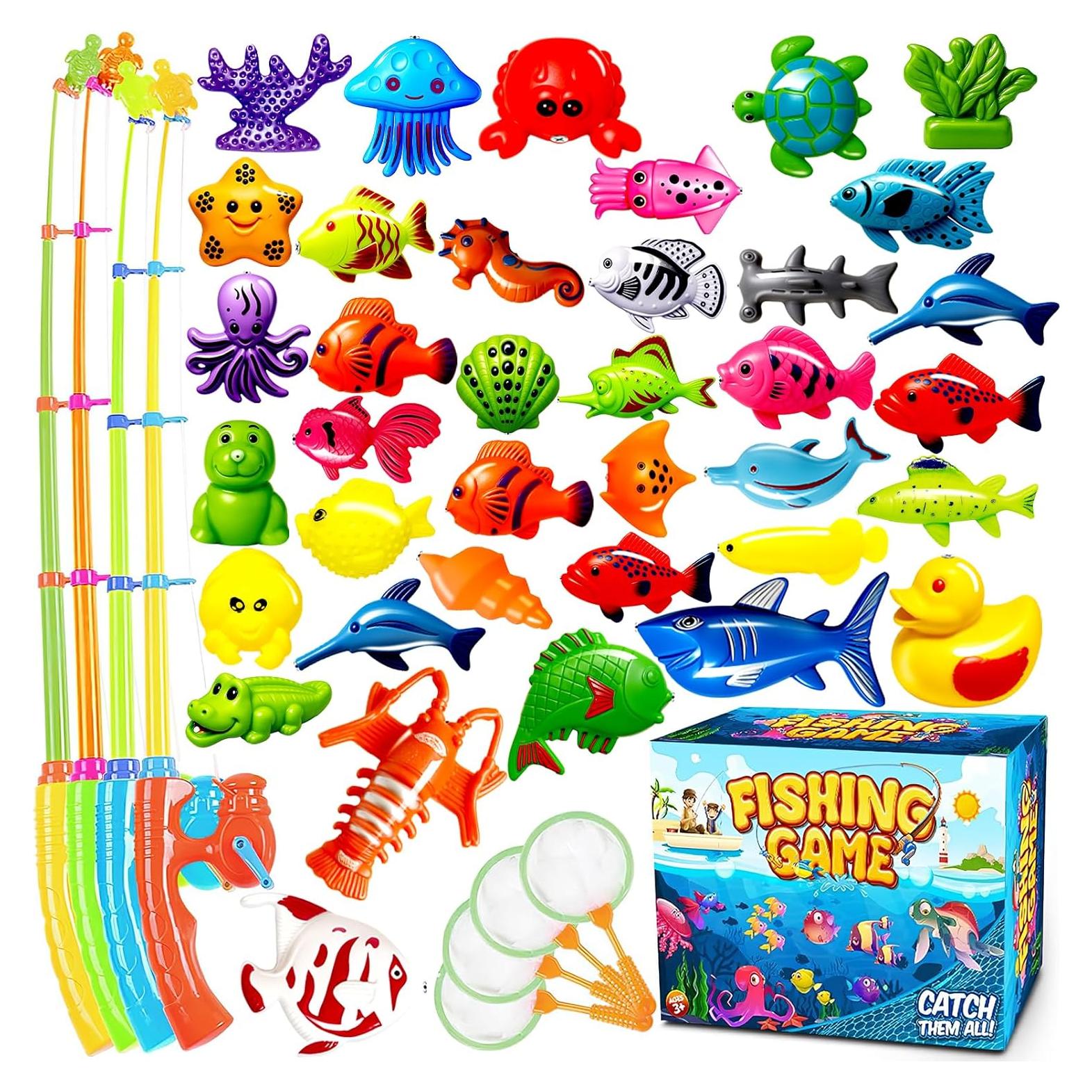 Juego de Pesca Magnético GoodyKing para Niños 2 Jugadores