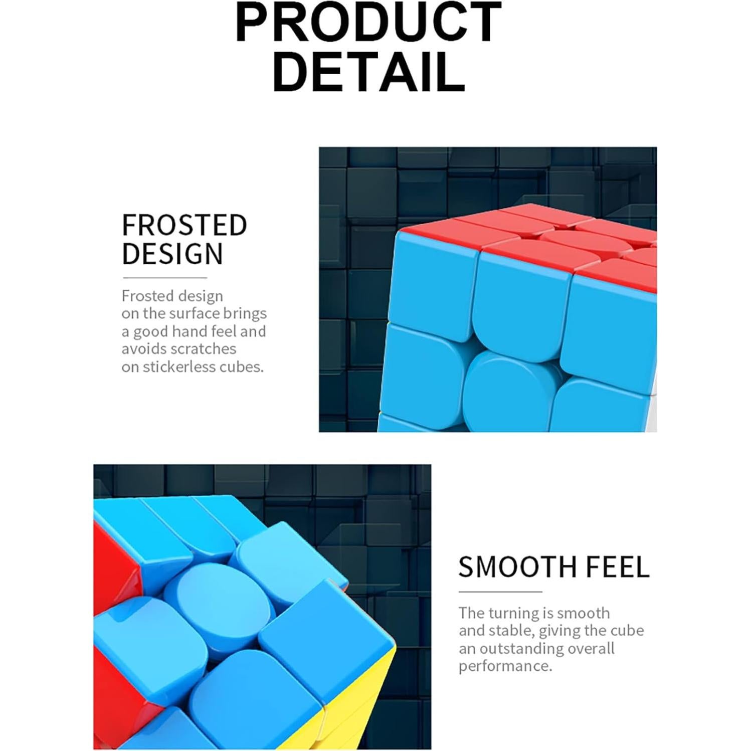 Cubo Mágico 3x3 Moyu MF8888, Rompecabezas Educativo 67.6g