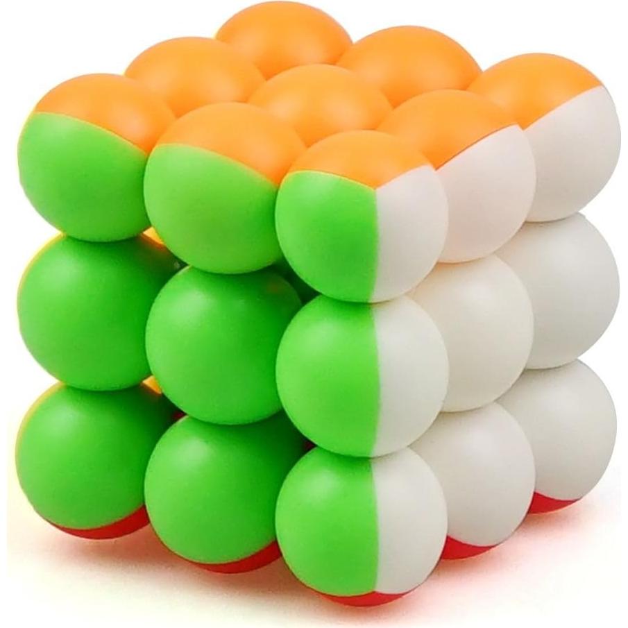 Cubo Mágico 3x3 Bead YJ Sin Pegatinas 69.8g 8cm