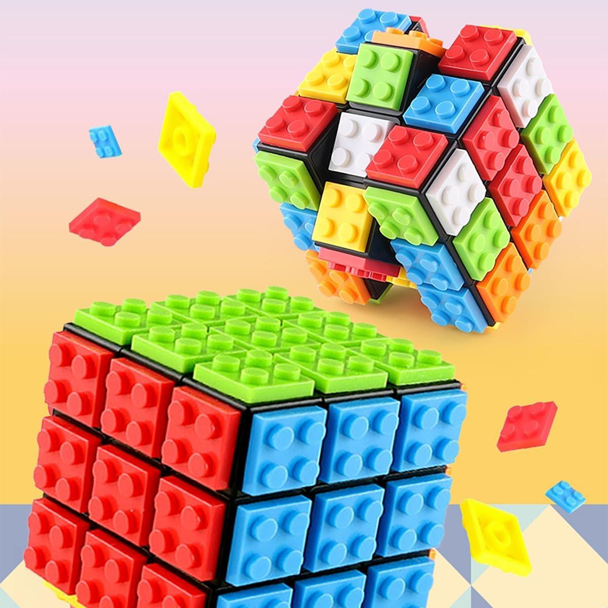 Cubo de Velocidad 3x3 AMAZA Juguete Antiestrés para Niños y Adultos