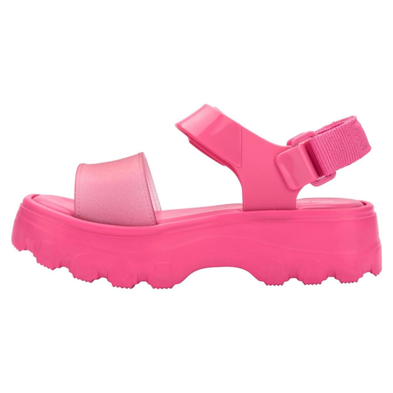 Sandalias Mini Melissa Kick Off para Niñas - Rosa 11