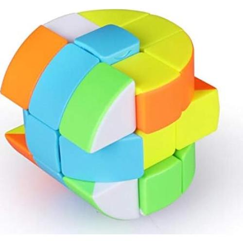Cubo de Velocidad Cilindro 3x3 Cuberspeed Juguete Creativo