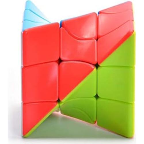 Cubo Twist 3x3 CuberSpeed sin pegatinas - Colores brillantes