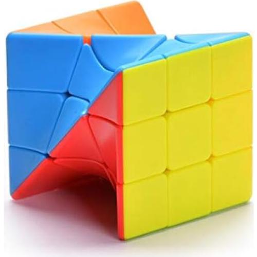 Cubo Twist 3x3 CuberSpeed sin pegatinas - Colores brillantes