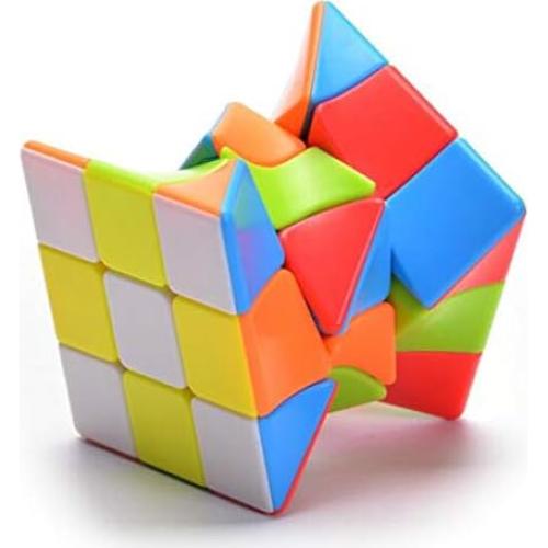 Cubo Twist 3x3 CuberSpeed sin pegatinas - Colores brillantes