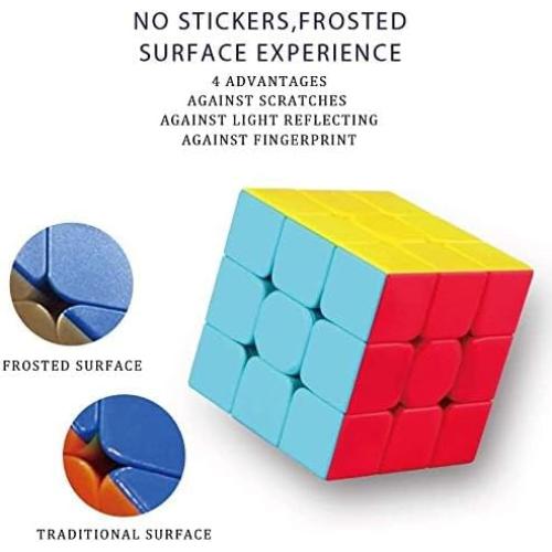 Cubo de Velocidad QY Toys Guerrero W 3x3 - Juguete Educativo 56mm