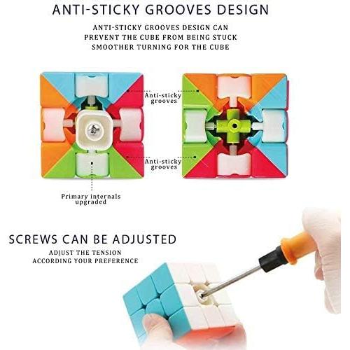 Cubo de Velocidad QY Toys Guerrero W 3x3 - Juguete Educativo 56mm