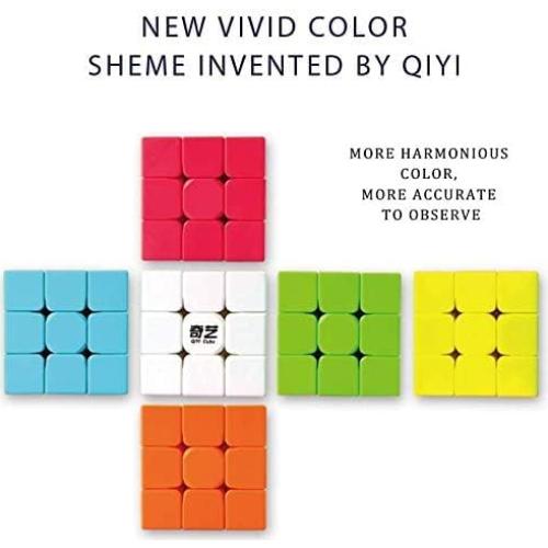 Cubo de Velocidad QY Toys Guerrero W 3x3 - Juguete Educativo 56mm