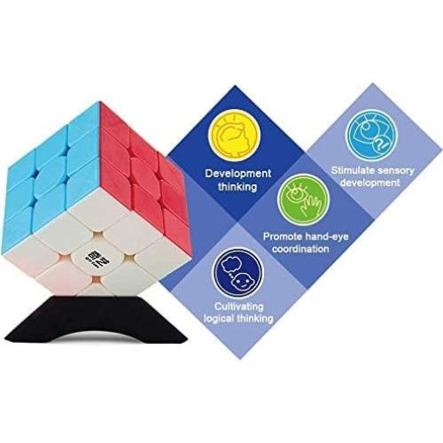 Cubo de Velocidad QY Toys Guerrero W 3x3 - Juguete Educativo 56mm