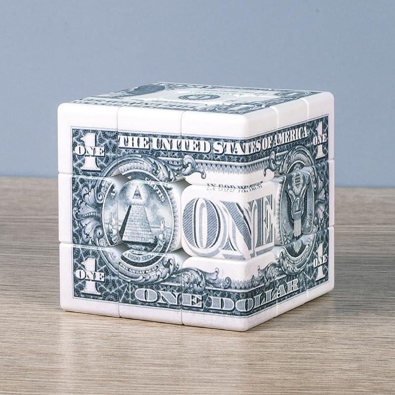Cubo Dólar 3x3 Cuberspeed Juguete Rompecabezas 80g