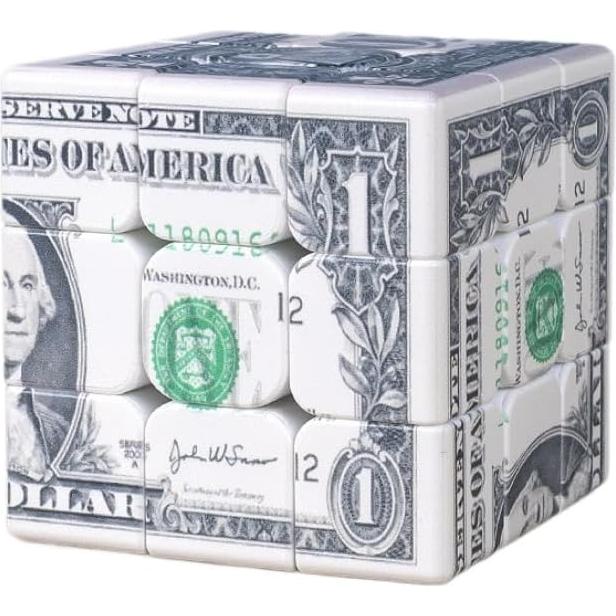 Cubo Dólar 3x3 Cuberspeed Juguete Rompecabezas 80g