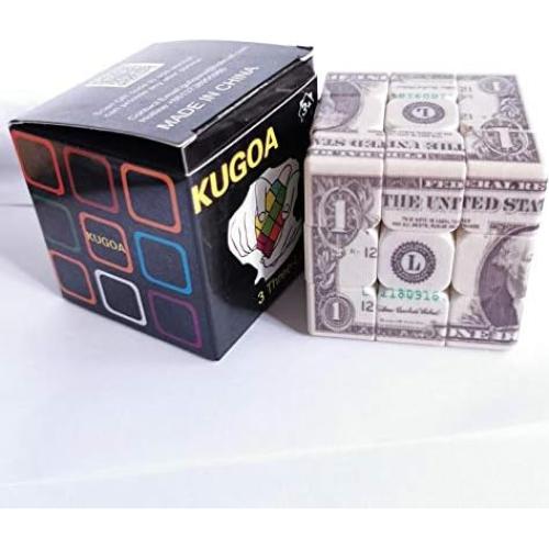 Cubo de Velocidad 3x3 LoyoE Patrón Billetes 5.6cm Antipop