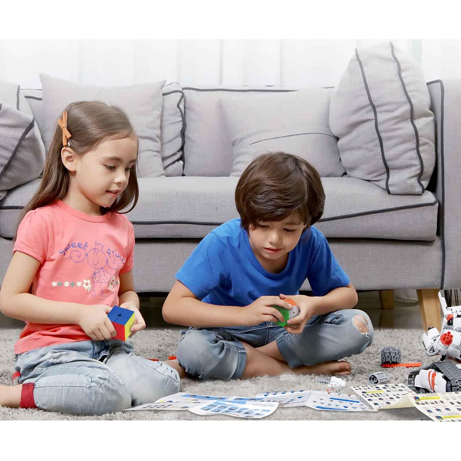 Conjunto de Cubos de Velocidad STEAM Life 3 Piezas 3x3 2x2