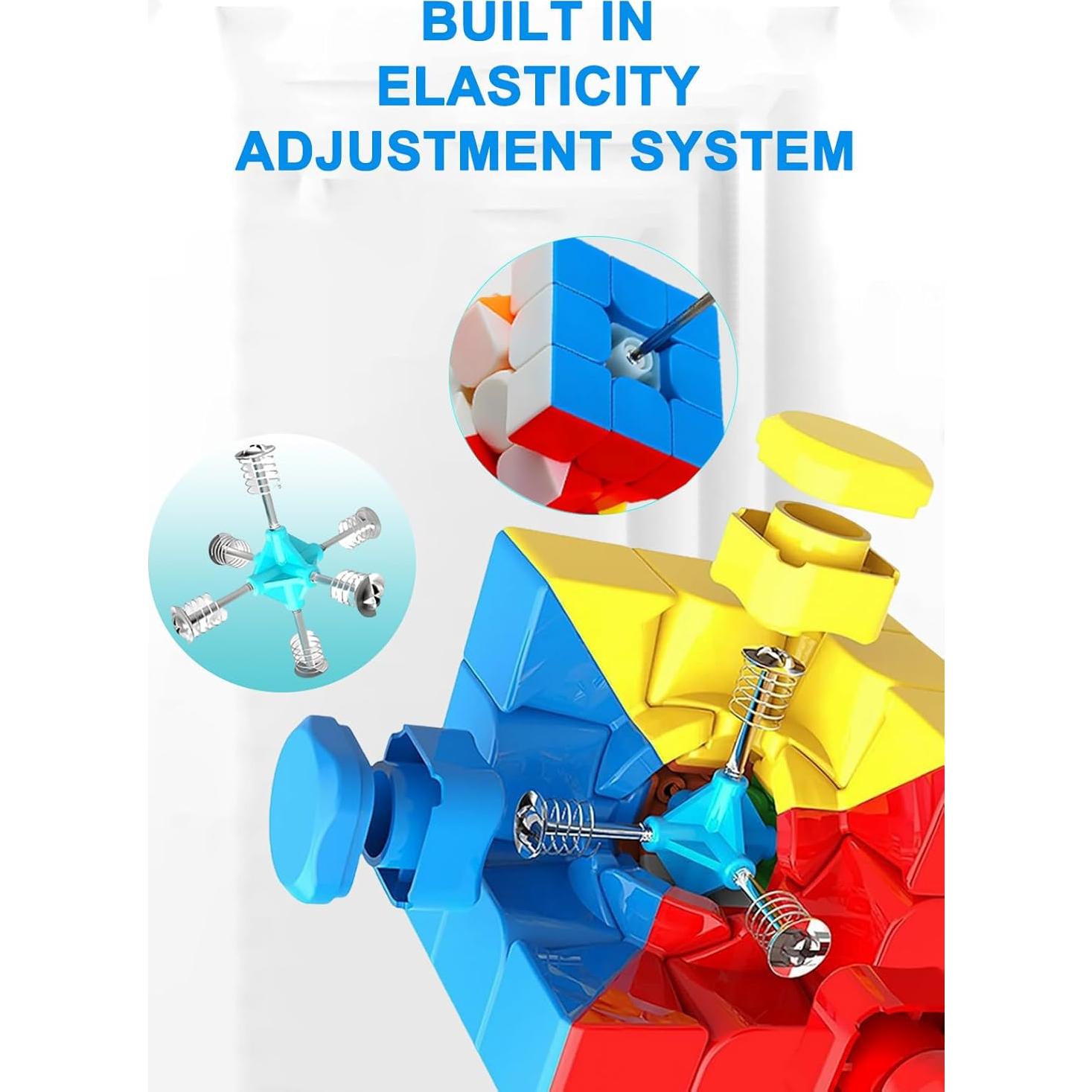 Cubo Mágico 3x3 CFMOUR Sin Pegatinas 5.5cm - Rompecabezas Rápido