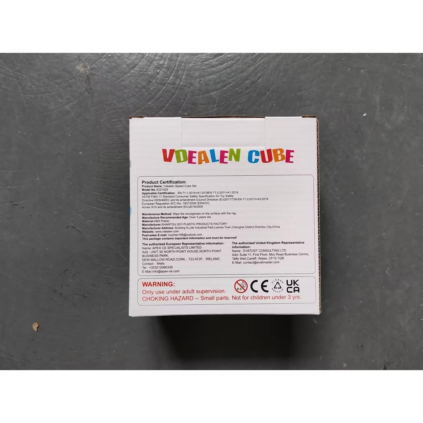 Juego de Cubos de Velocidad Vdealen 2x2 3x3 4x4 y Pirámide