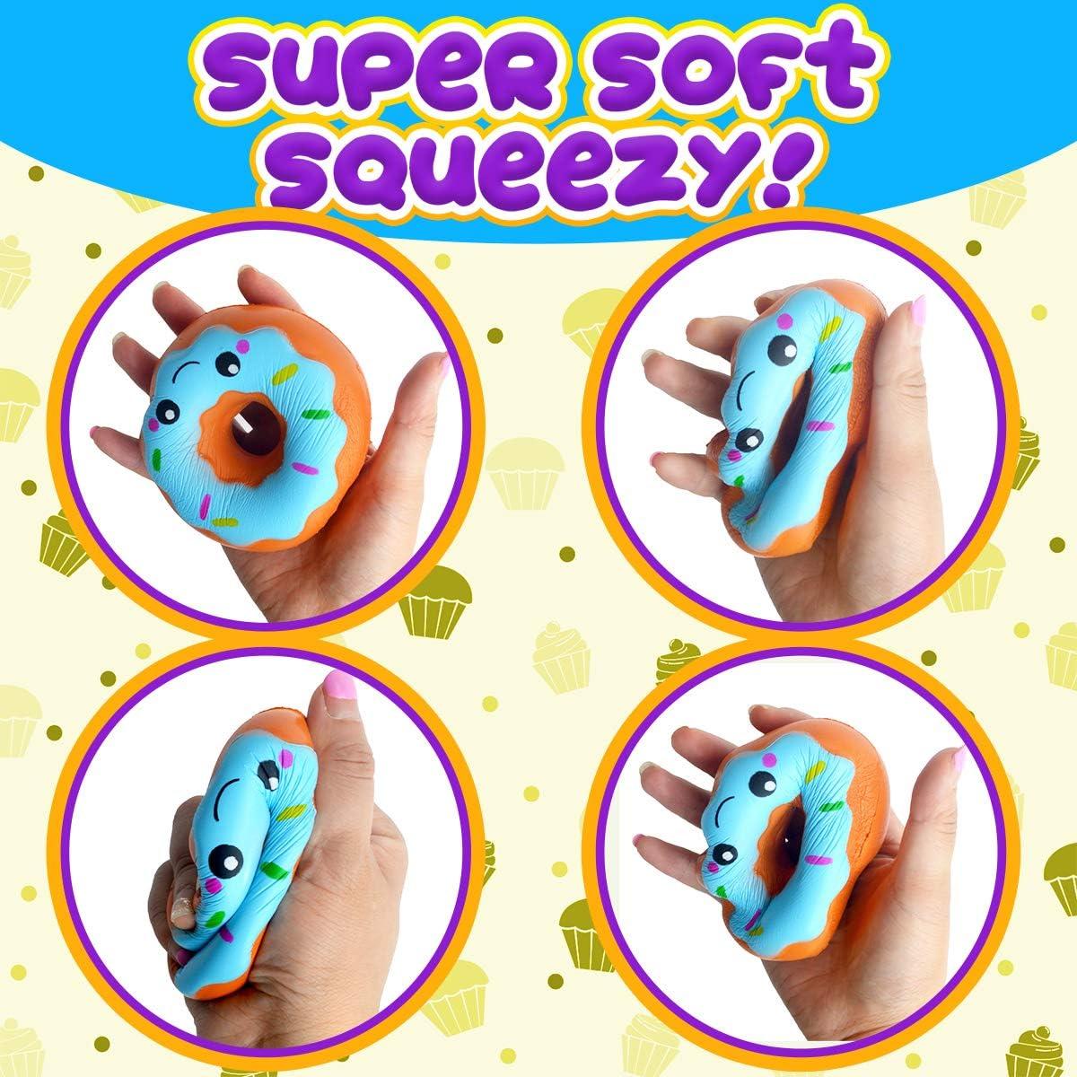 Kit de Pintura Squishies Insnug - 6 Piezas de Postre Jumbo