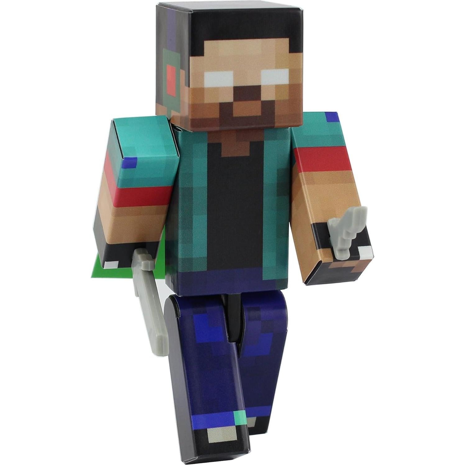 Figura de Acción Herobrine 10.16 cm EnderToys Articulada