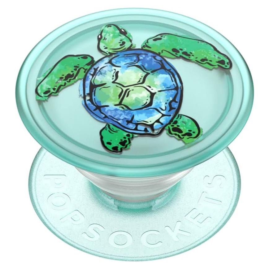 PopSockets PopGrip Plant Ecológico Tortuga - Soporte Adhesivo