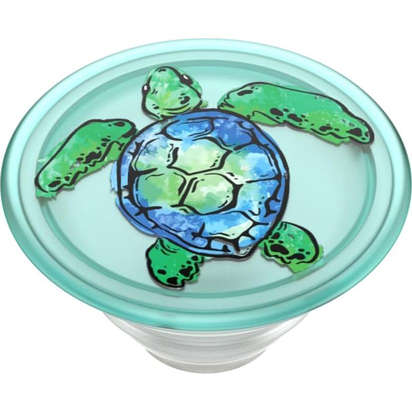 PopSockets PopGrip Plant Ecológico Tortuga - Soporte Adhesivo