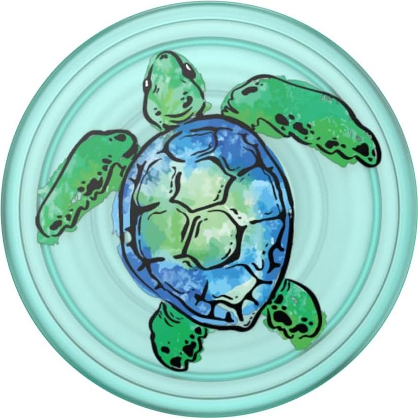 PopSockets PopGrip Plant Ecológico Tortuga - Soporte Adhesivo