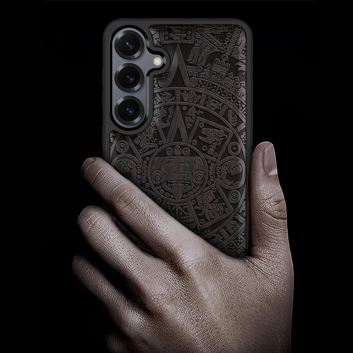 Funda de Madera Magnética Carveit para Samsung Galaxy S25