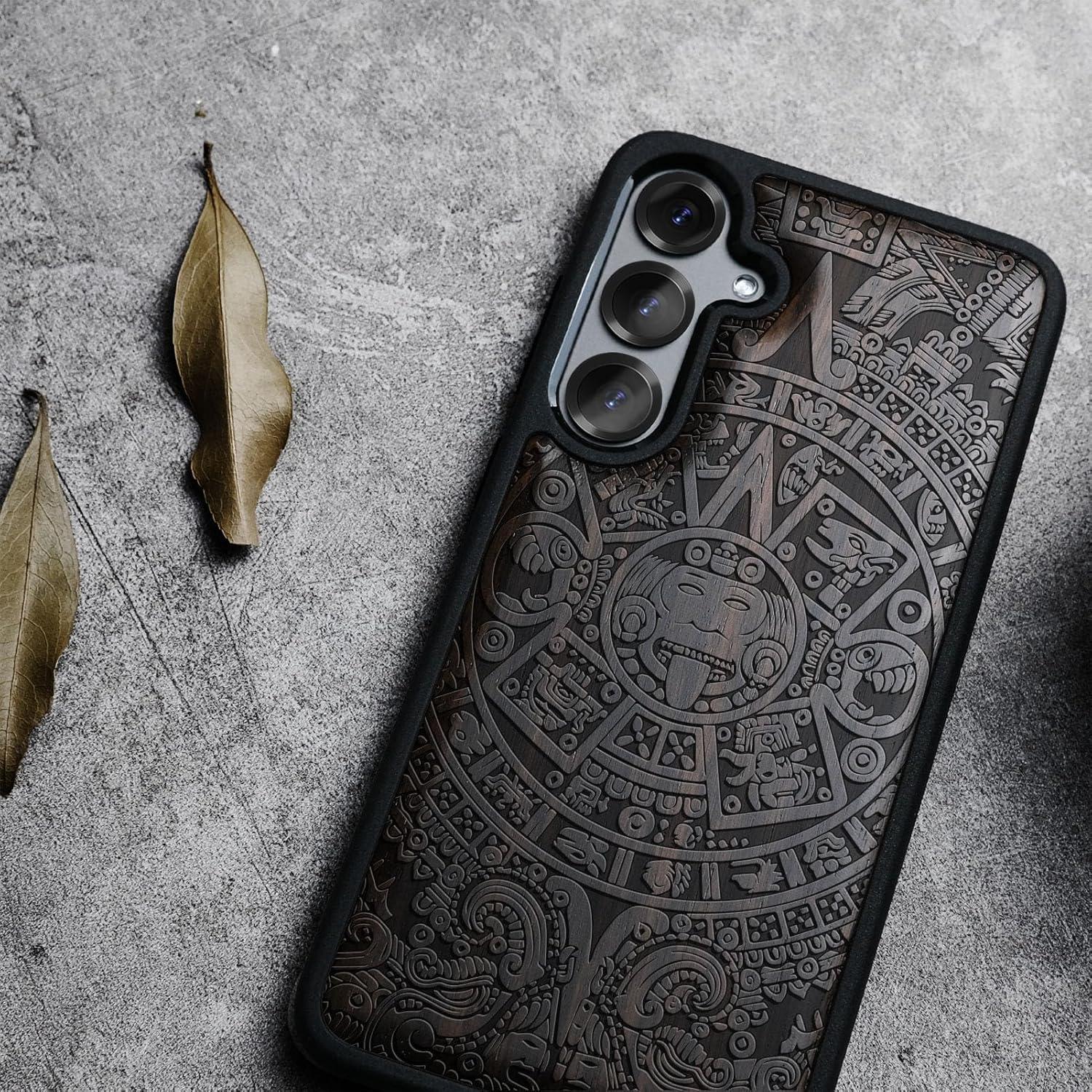 Funda de Madera Magnética Carveit para Samsung Galaxy S25