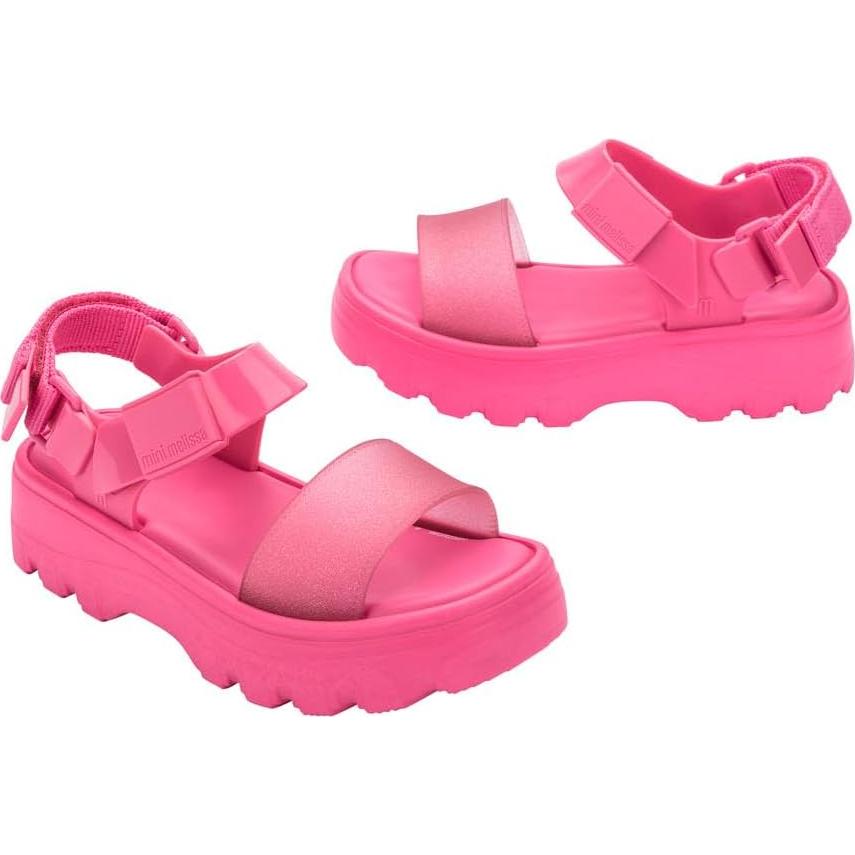 Sandalias Mini Melissa Kick Off para Niñas - Rosa 19.3cm