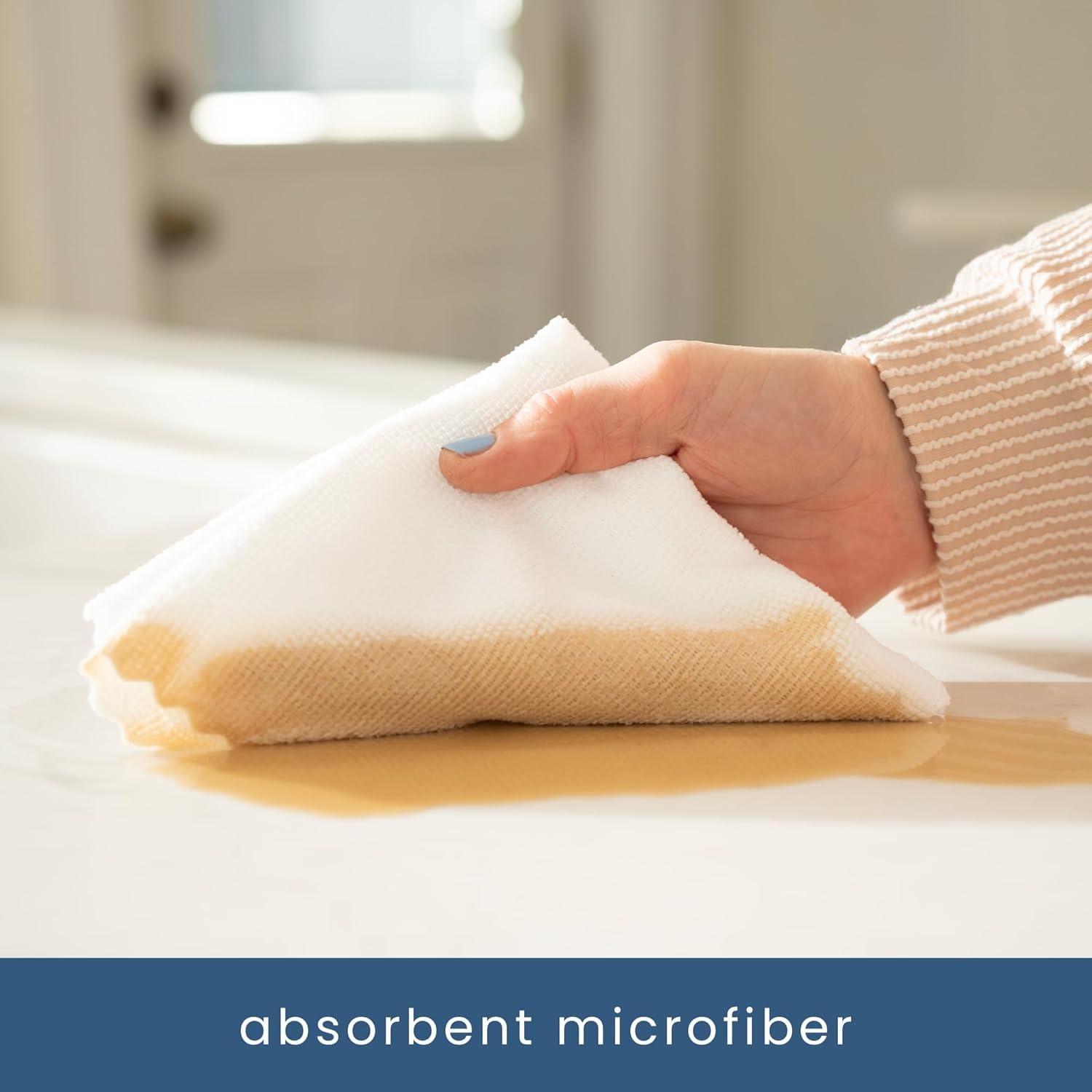 Paquete de 50 Paños de Microfibra S&T INC. 30x30 cm