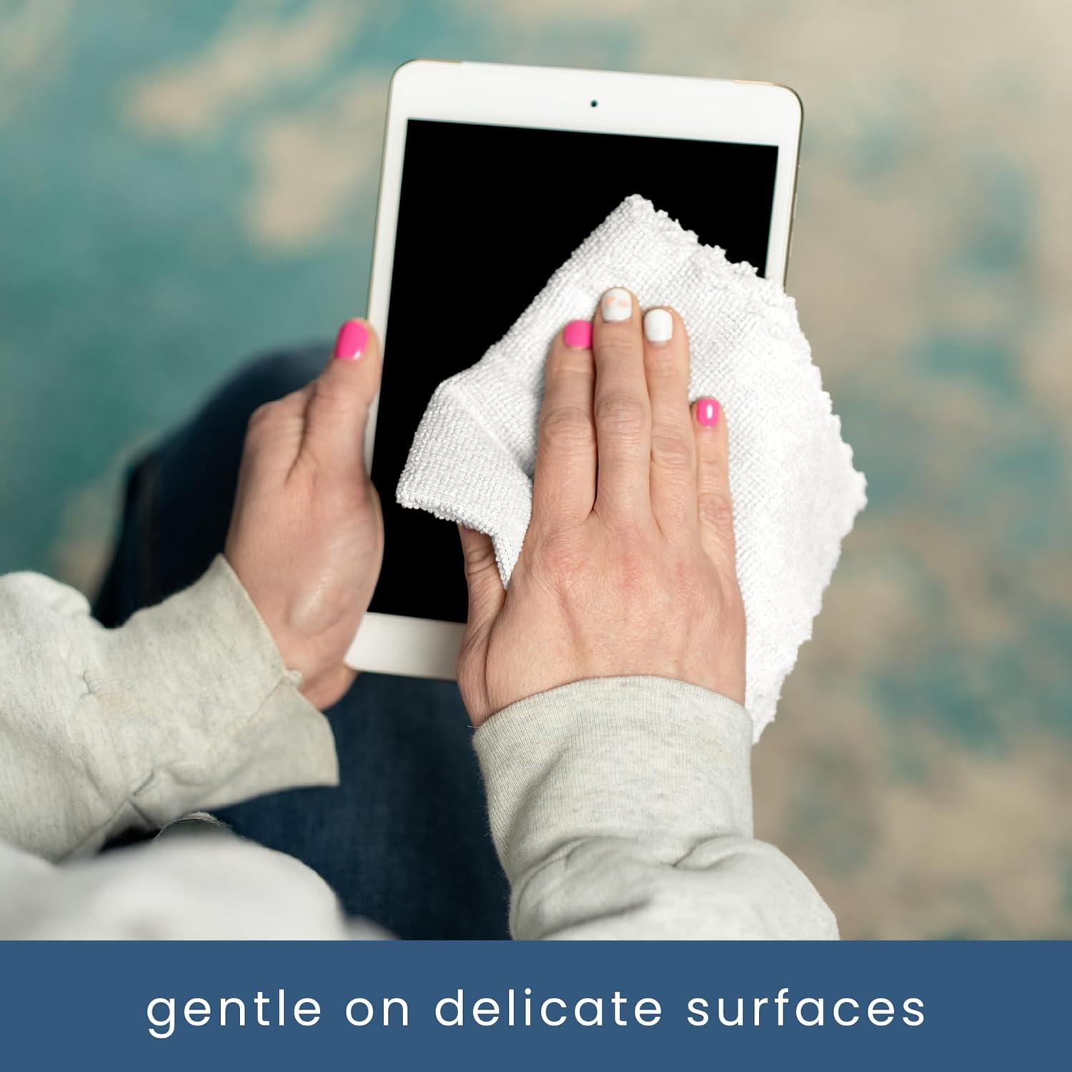 Paquete de 50 Paños de Microfibra S&T INC. 30x30 cm