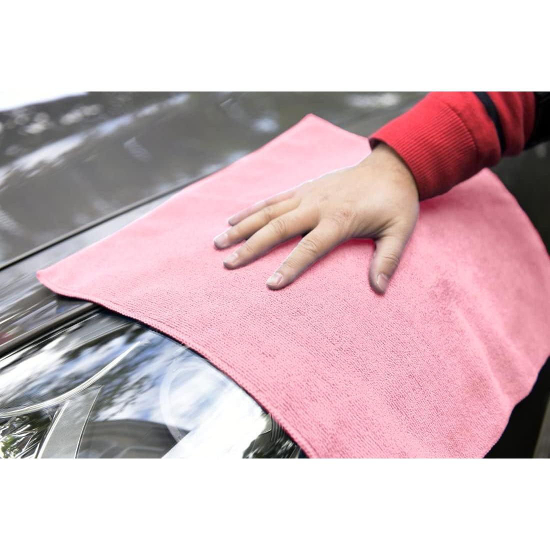 Toallas Avalon Microfibra para Limpieza 36 Piezas Rosa 40.64 cm